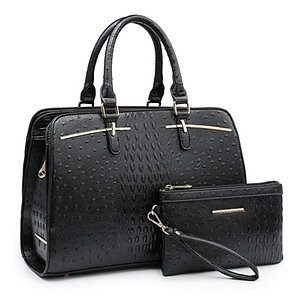 Dasein Bolso de mano para mujer, con 3 compartimentos