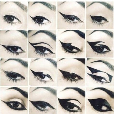 maquillaje sombre de ojos